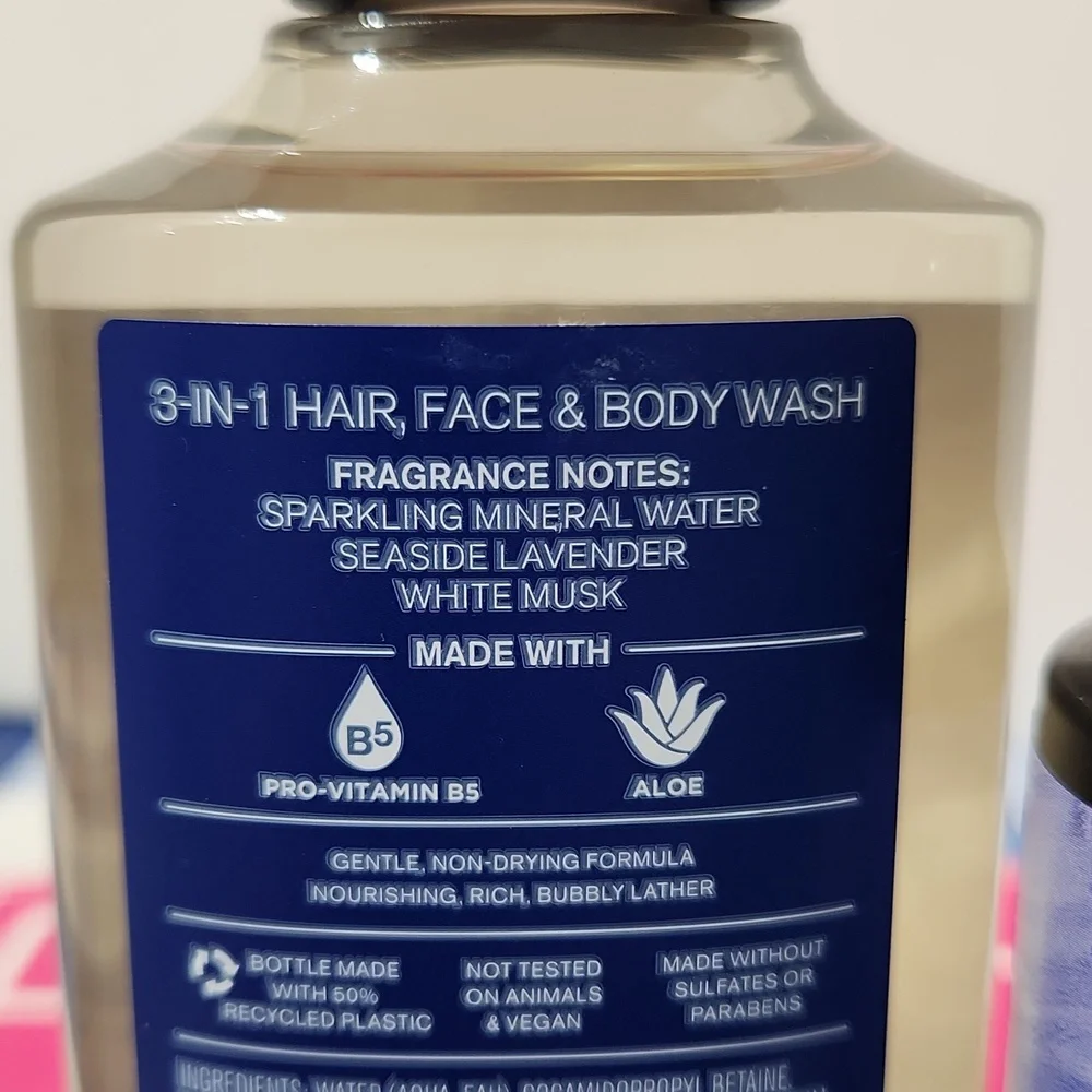 Bath & Body Works Men's Coastal Cliffs Body Wash & Spray